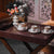XL Premium Croc Leather Butler Table