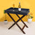 XL Premium Croc Leather Butler Table