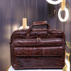 100% Genuine Super Premium Croc Leather Office Bag